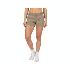 J.Crew Women’s Cotton Chino Broken In Tan Shorts Summer Classic Sz 8